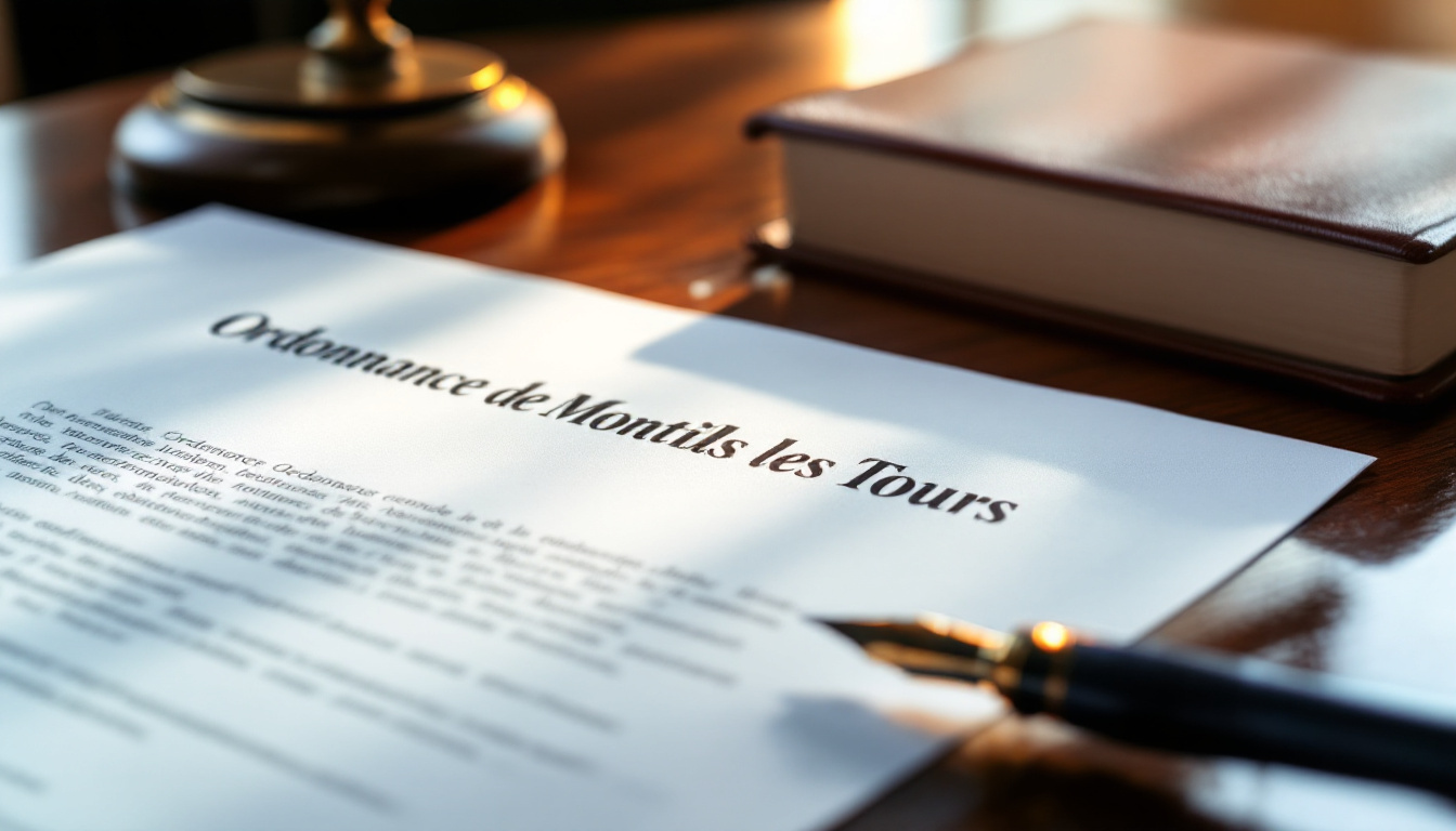 Ordonnance de Montils les Tours : comment la contester